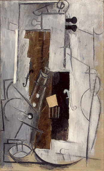 Picasso Clarinet and Violin 1913